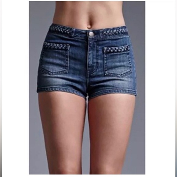 House of Harlow 1960 Pants - House of Harlow 1960 High Rise Jean Shorts